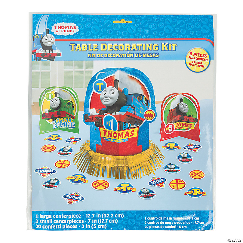 23pc Thomas the Tank Engine 'All Aboard Friends' Table Decorating Kit 