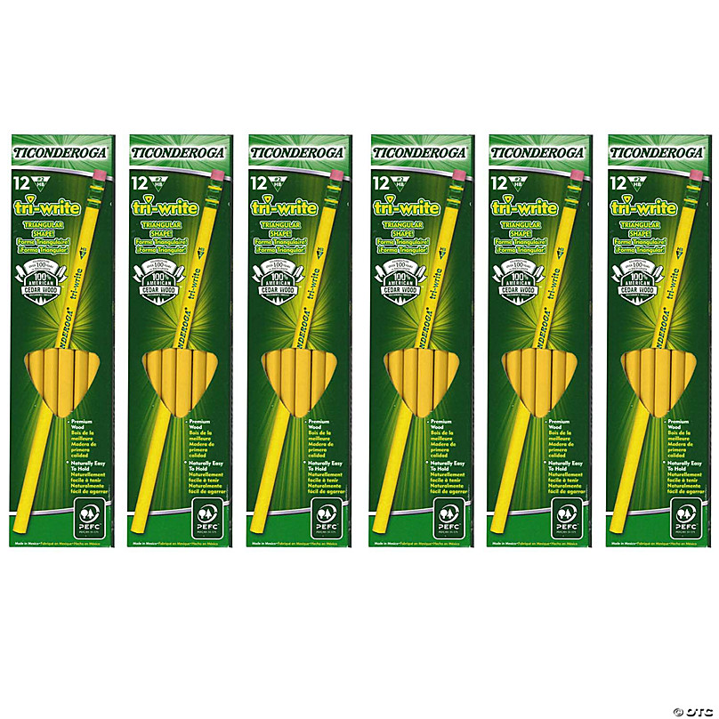 Dixon Ticonderoga Retractable White Eraser, Pack of 12