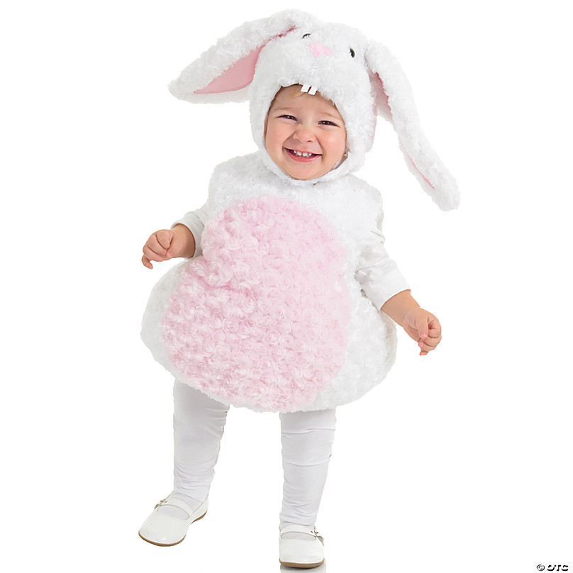 Easter Bunny Magician White Rabbit Wabbit Baby Toddler Plush Fancy Dress Costume 