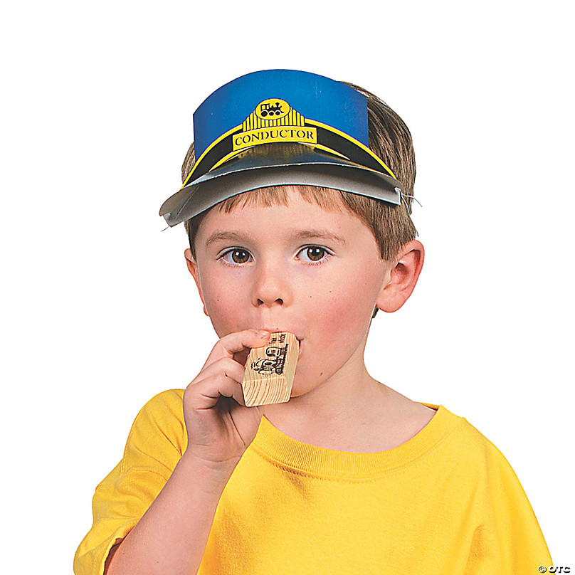 large wooden train whistle