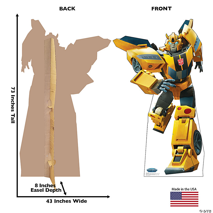 Bumblebee Life-Size Cardboard Cutout