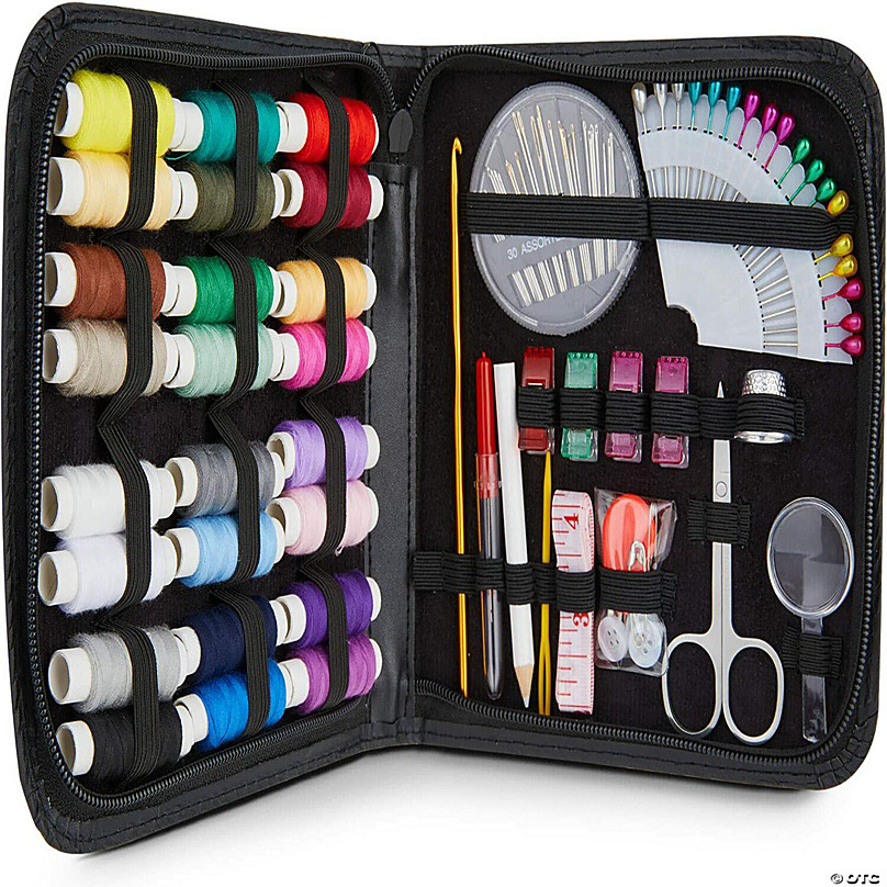 Sewing Kit for Adults, Knit Happy Sewing Kit Travel Repair Kit, Beginner  Travel Sewing Kit 