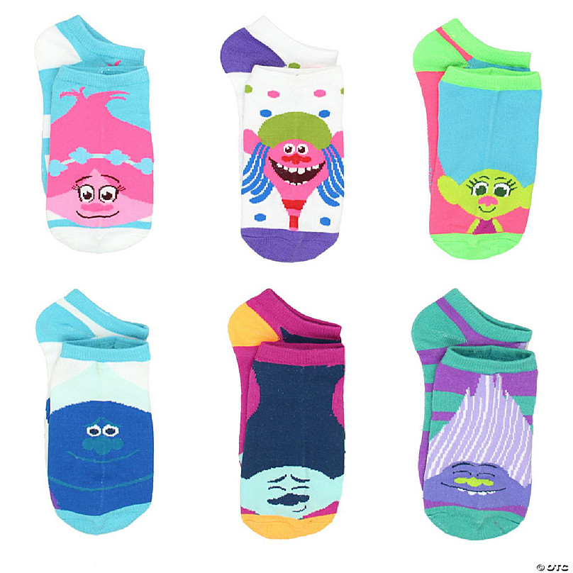 https://s7.orientaltrading.com/is/image/OrientalTrading/FXBanner_808/trolls-teen-womens-6-pack-socks-9-11-womens-shoe-4-10-trolls-neon~14381167.jpg