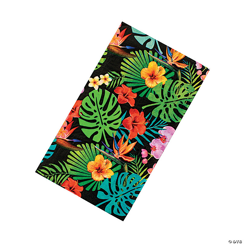 new PAPER NAPKINS 13" Hibiscus Luau Tropical Hawaian Luncheon 16 PACK Party C17 