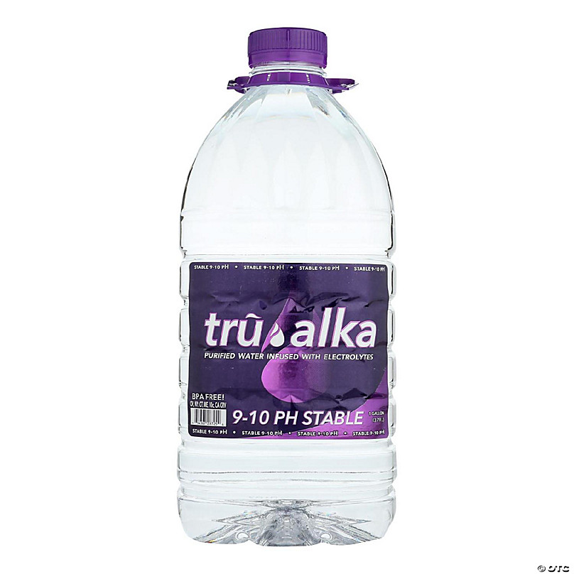 3 Gallon Glass Bottle Premium Alkaline water 8.5 - 9.5 pH enhanced with a  hint of minerals