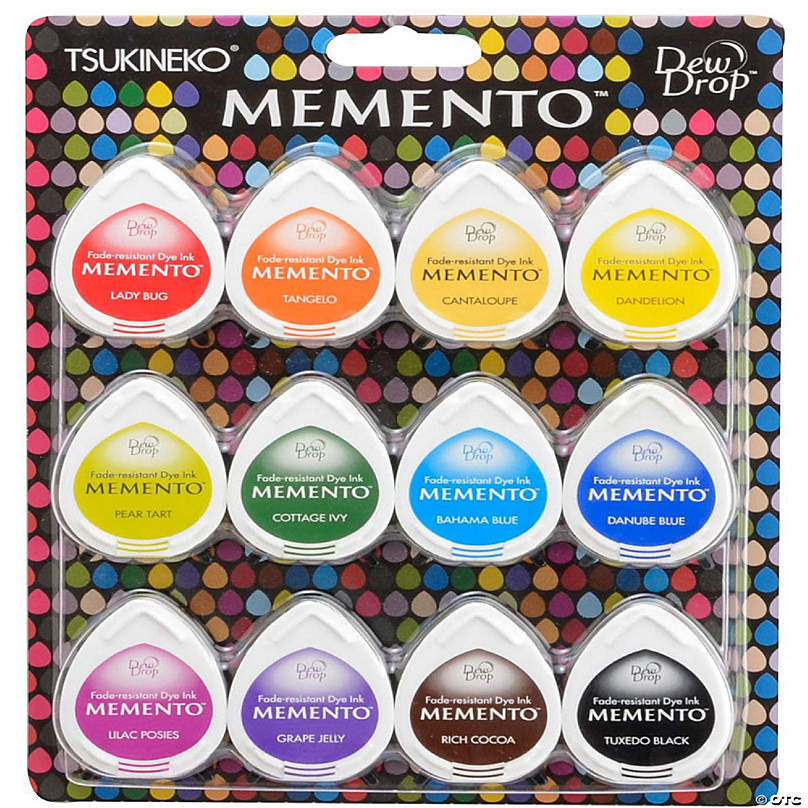 Set of 1, 2, 3, 4, 5 or More Memento Stamp Pads in the Colors of Your  Choice Memento Dew Drop Stamp Pads, Fingerprint Ink Pads, Fingerprint 