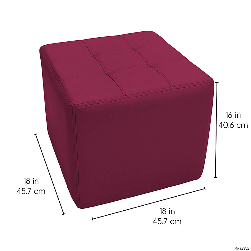 SoftScape 18in Round Ottoman - 4-Piece by Factory Direct Partners