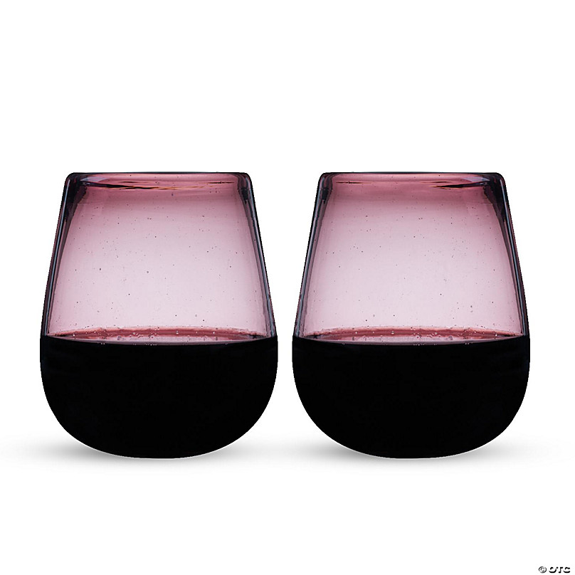 Stemless White Wine x 2 13oz, Clear | Wine | LSA Drinkware