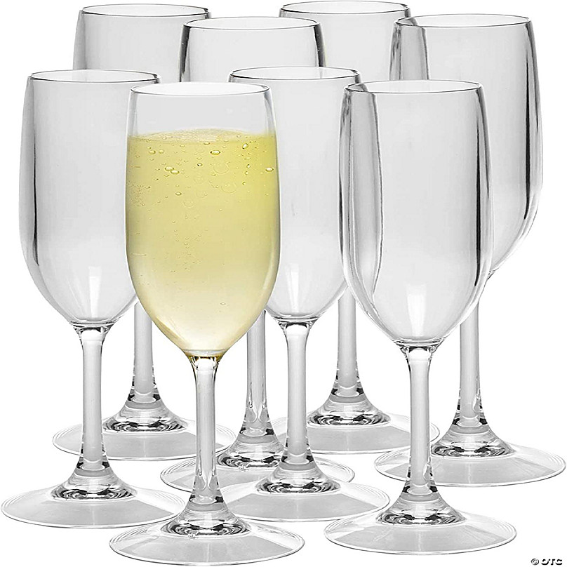 Stainless Steel Champagne Flutes- Reusable Indoor and Outdoor Champagne  Flute- Unbreakable Toasting …See more Stainless Steel Champagne Flutes