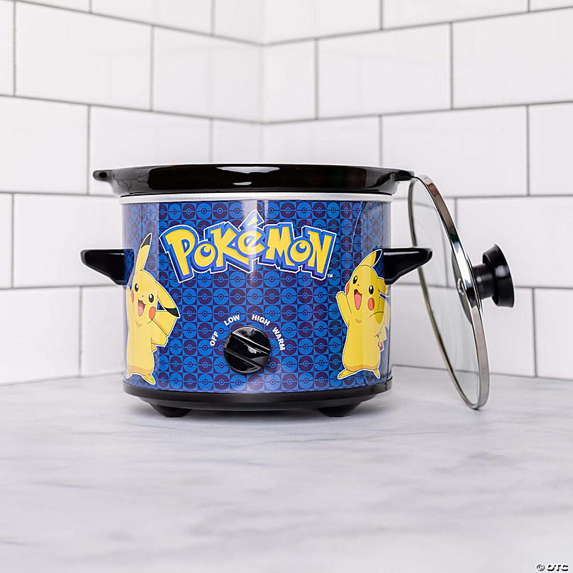 Uncanny Brands Pokemon 2qt Slow Cooker- Cook With Pikachu