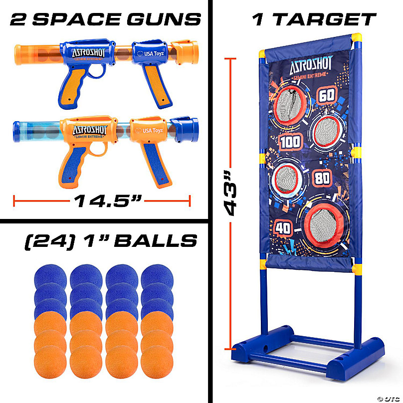 Moving Shooting Games Toy for Kids Nerf Compatible Floating Ball
