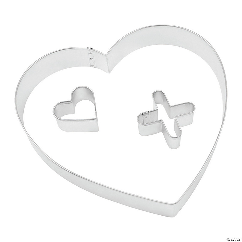 Valentine 10 Piece Cookie Cutter Set 