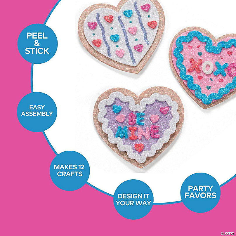 Valentine's Heart To-Go Kit – The Craft Chicks