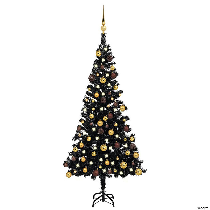 Bronze and Black Christmas Tree