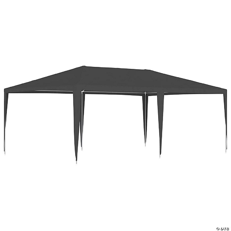 Professional Party Tent 13.1'x19.7' Anthracite | Trading