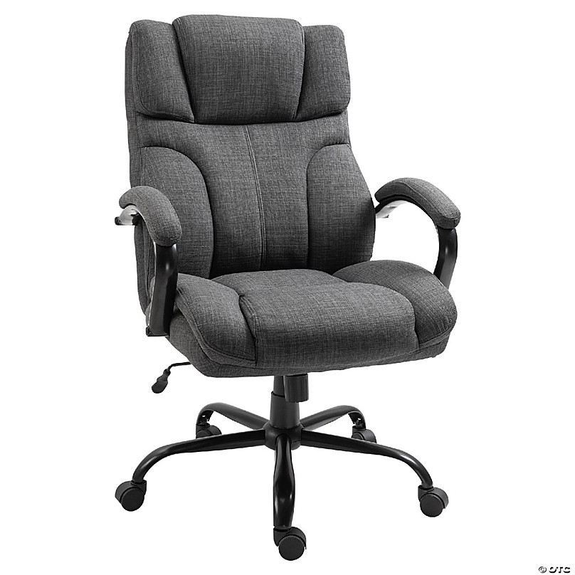 Vinsetto 500lbs Big and Tall Office Chair Wide Seat Ergonomic Executive  Computer Chair