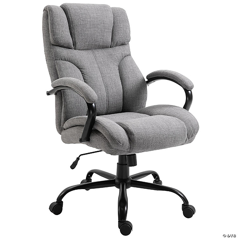 Vinsetto White, Big and Tall Executive Office Chair 400 lbs