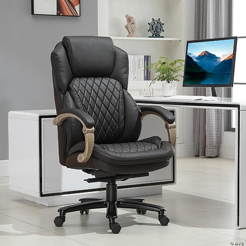 Vinsetto + Executive Office Chair with High Back Diamond Stitching