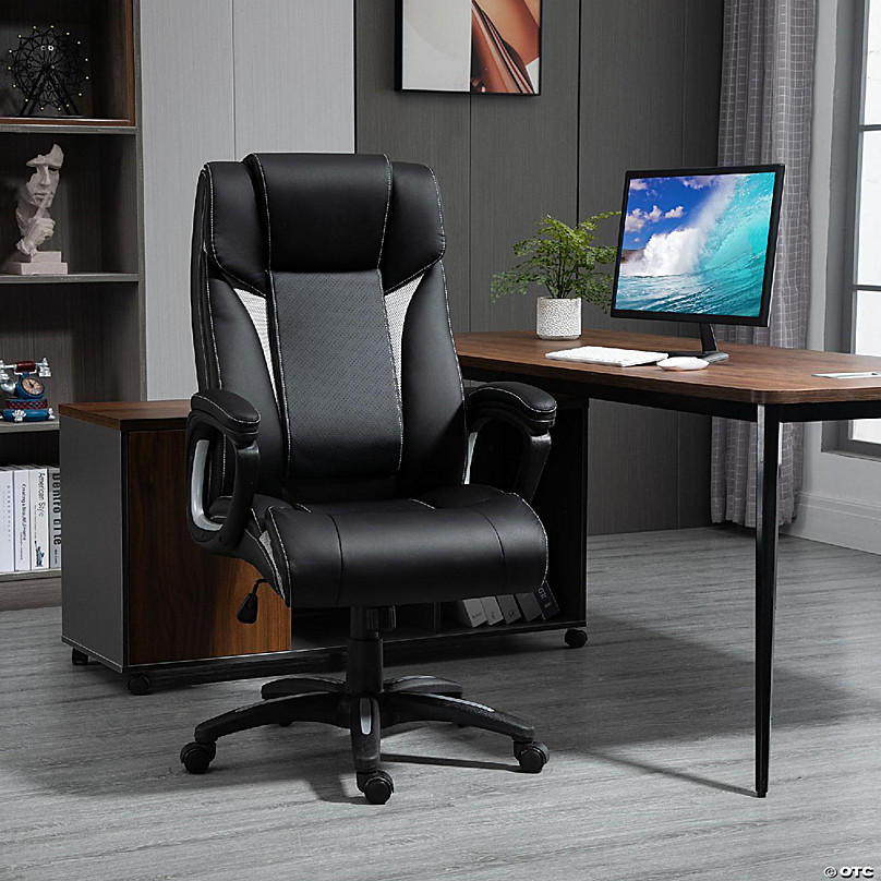 Adjustable Office Mesh Chair Lift Swivel Executive PC Computer Desk Home Study 