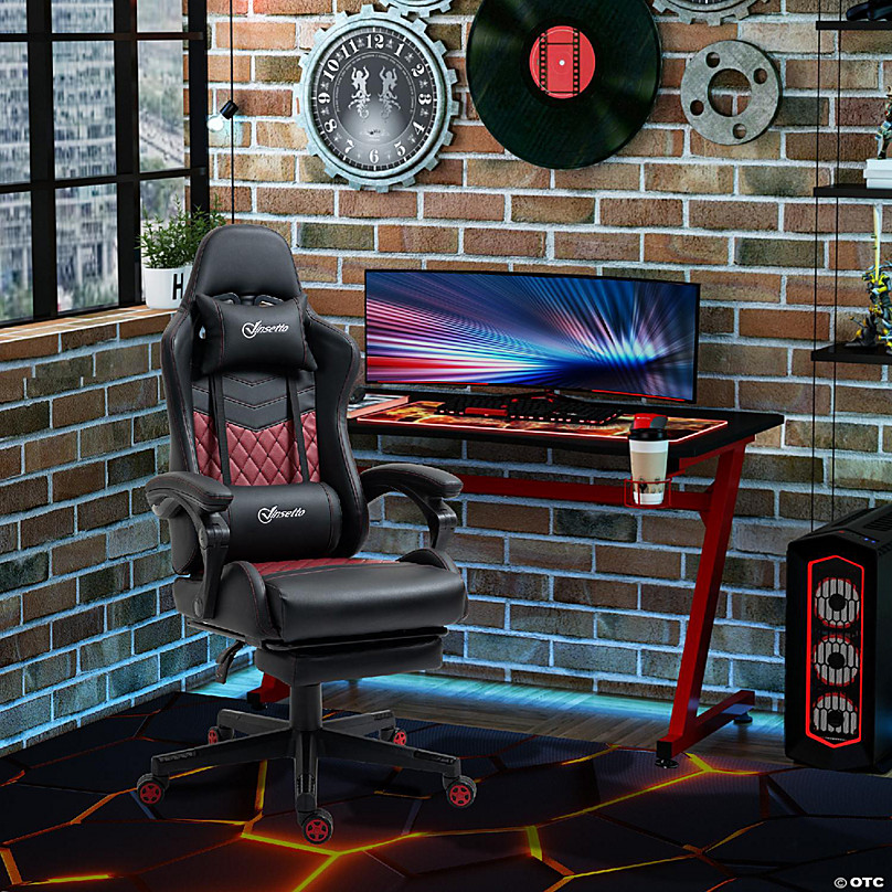 Vinsetto Racing Gaming Chair with Lumbar Support