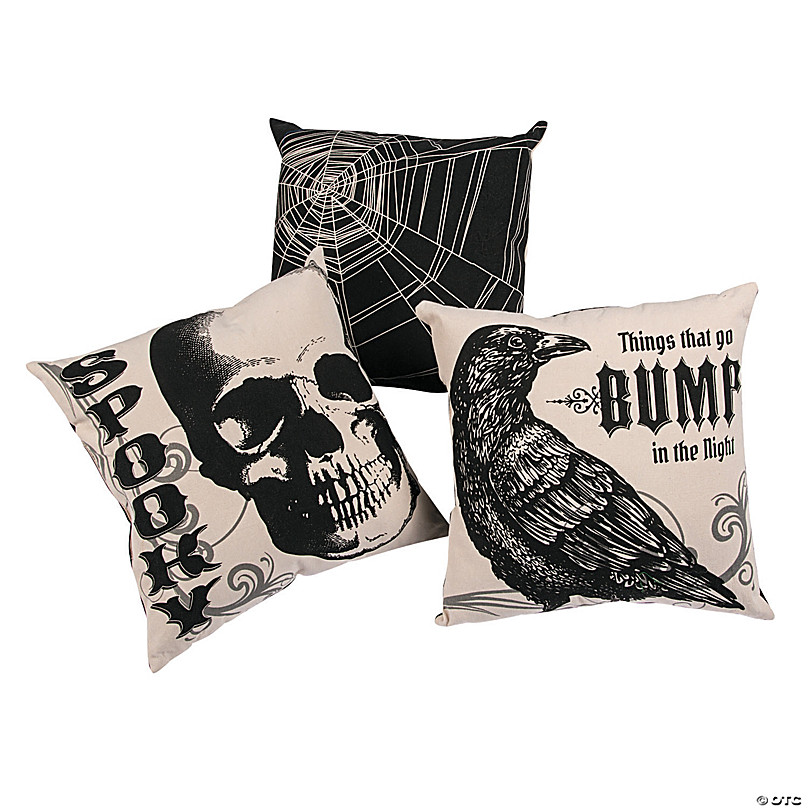 Vintage Throw Pillows Halloween Decorations | Oriental Trading