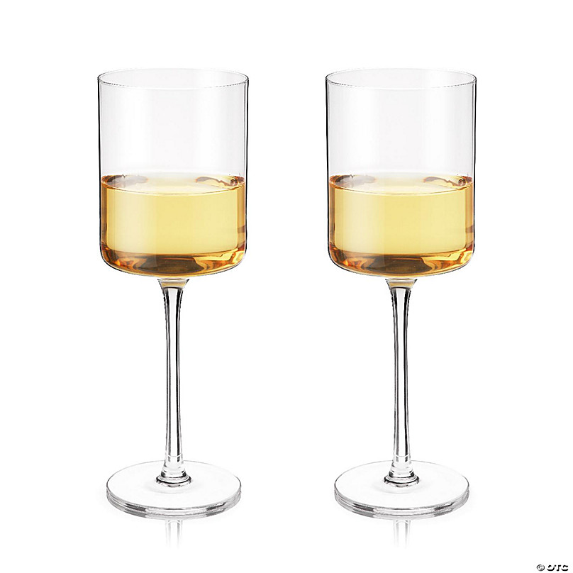 Viski Laurel White Wine Glasses