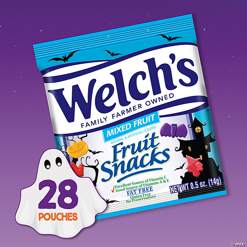 Welch's Fruit Snacks<sup>®</sup> Halloween Mixed Fruit Packs - 28 Pc. -  Discontinued