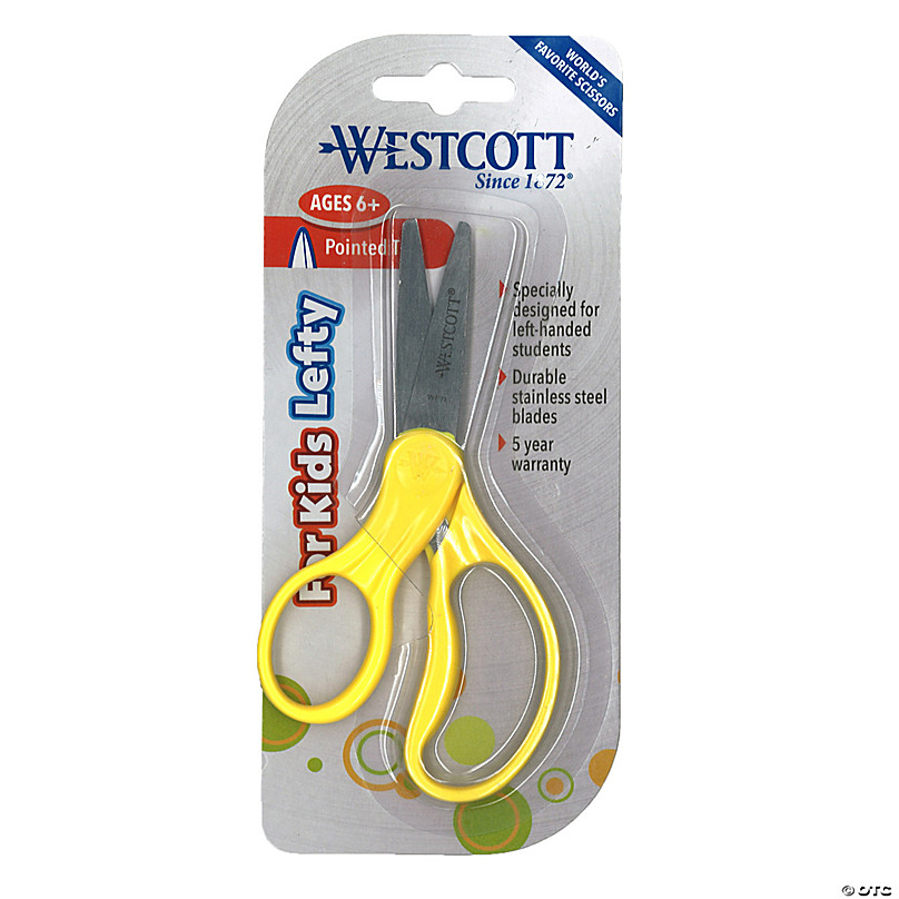 Westcott - Westcott School Left and Right Handed Kids Scissors, 5