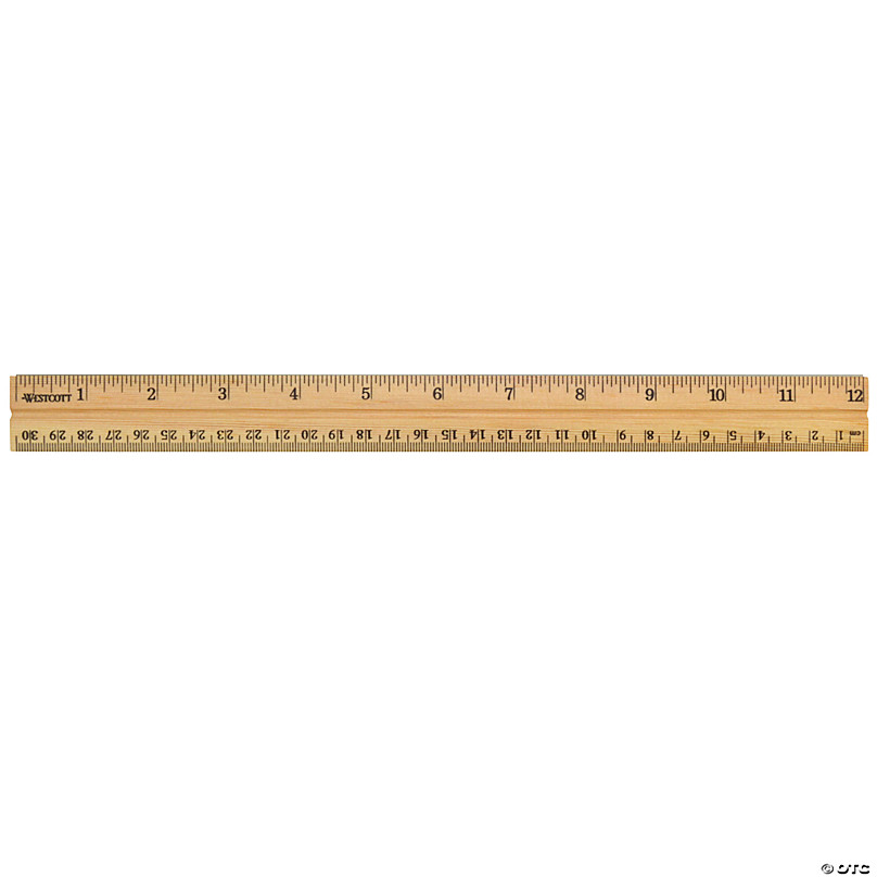 Westcott® School Wood Ruler, 36ct.