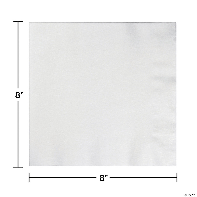 White Buffet Airlaid Napkins 150 Count | Oriental Trading