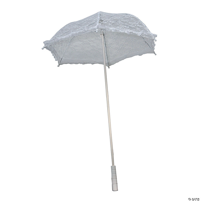 cheap white parasols