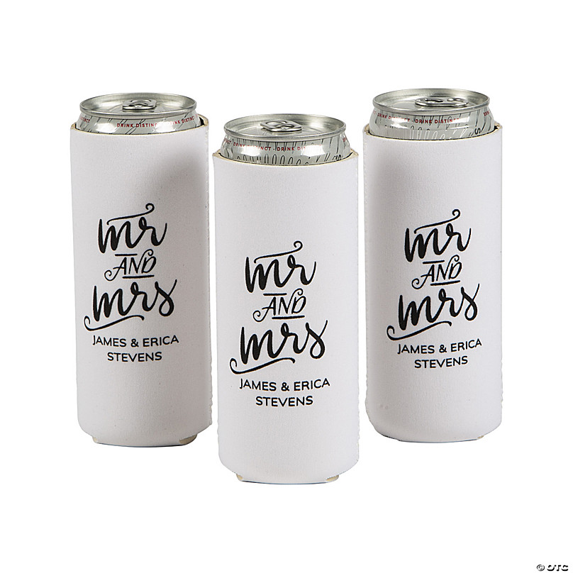 Mr & Mrs Koozies To Match Your Wedding Theme