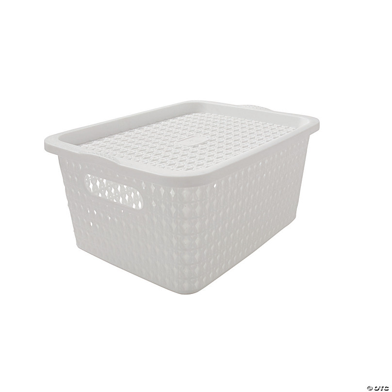 Classroom Storage Bins Baskets, Small Plastic Organizer (10.25 x 6.5 In, 8  Pack), PACK - Fry's Food Stores