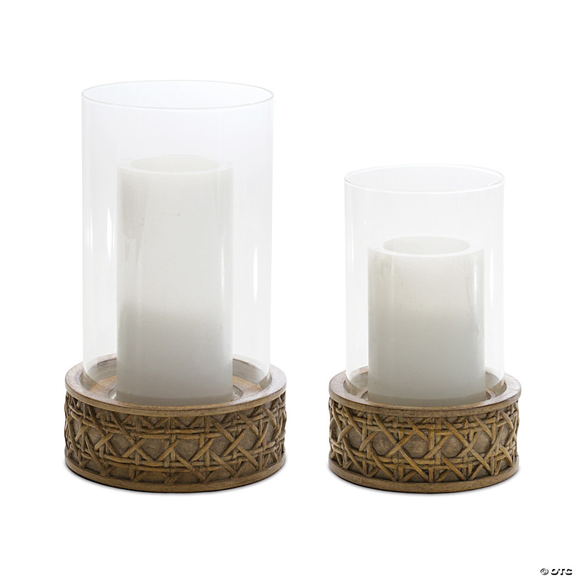 Resin Pinecone Taper Holder 2 Asstd.  Decorative taper candles, Taper  holders, Taper candle holders