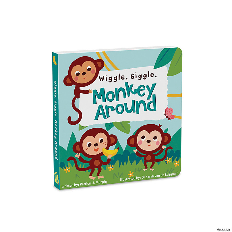 Wiggle, Giggle, Monkey Around! Board Book | MindWare