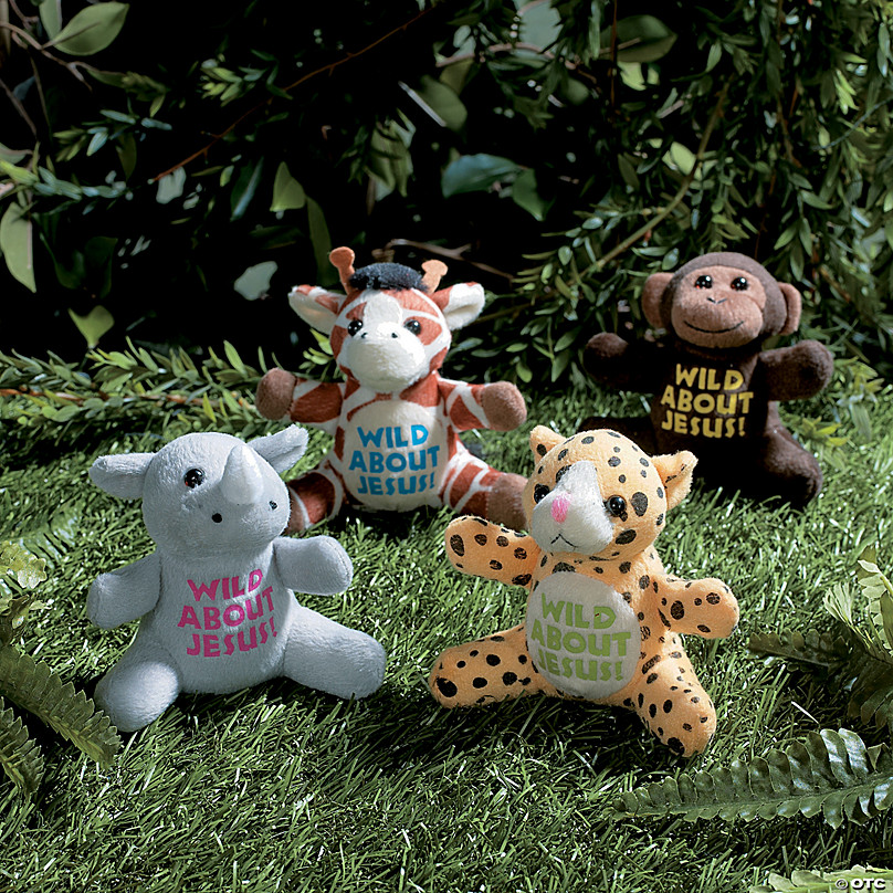 wild safari stuffed animals