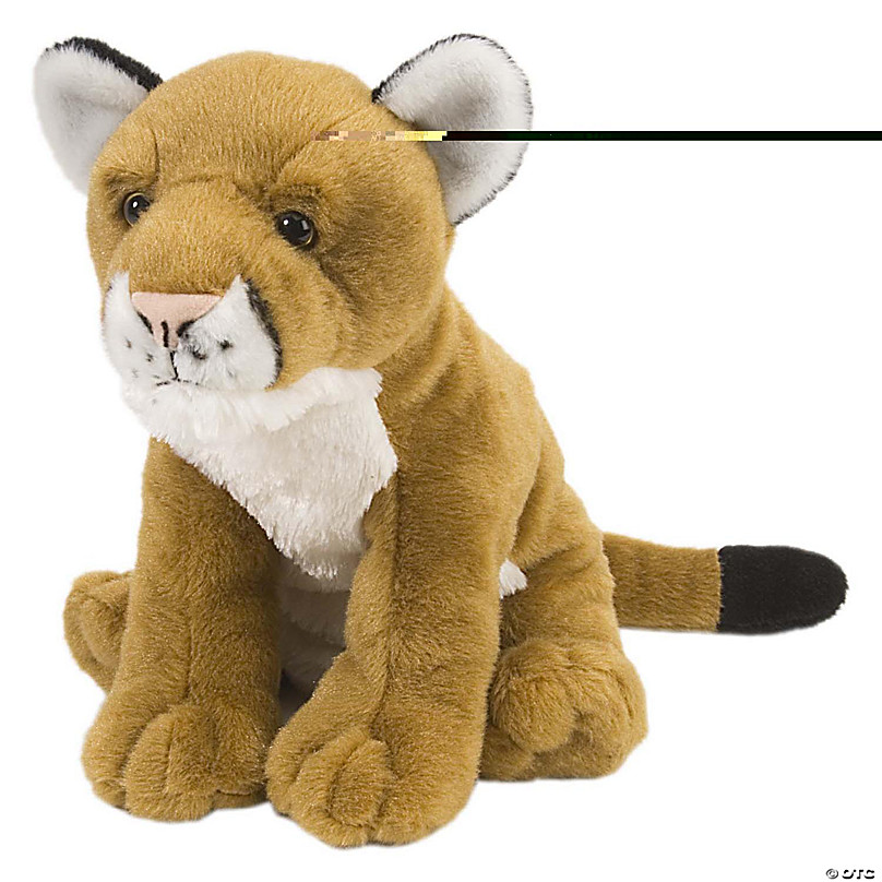Wild Republic Cuddlekins Mountain Lion Stuffed Animal, 12 Inches