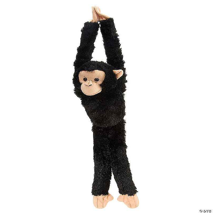 Wild Republic Hanging Monkey Chimpanzee Stuffed Animal, 20 Inches