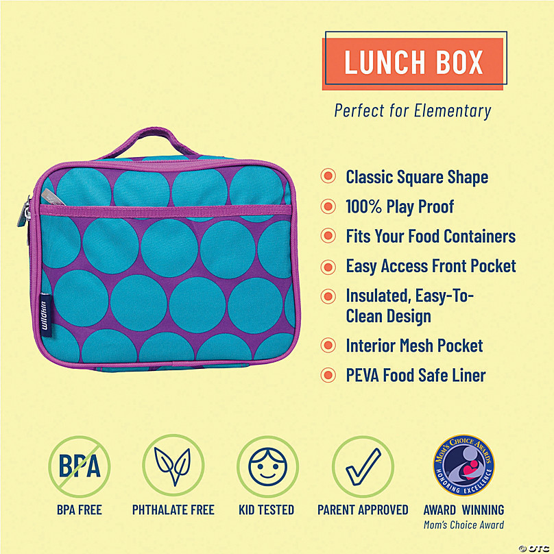 Big Dots - Aqua - Lunchbox