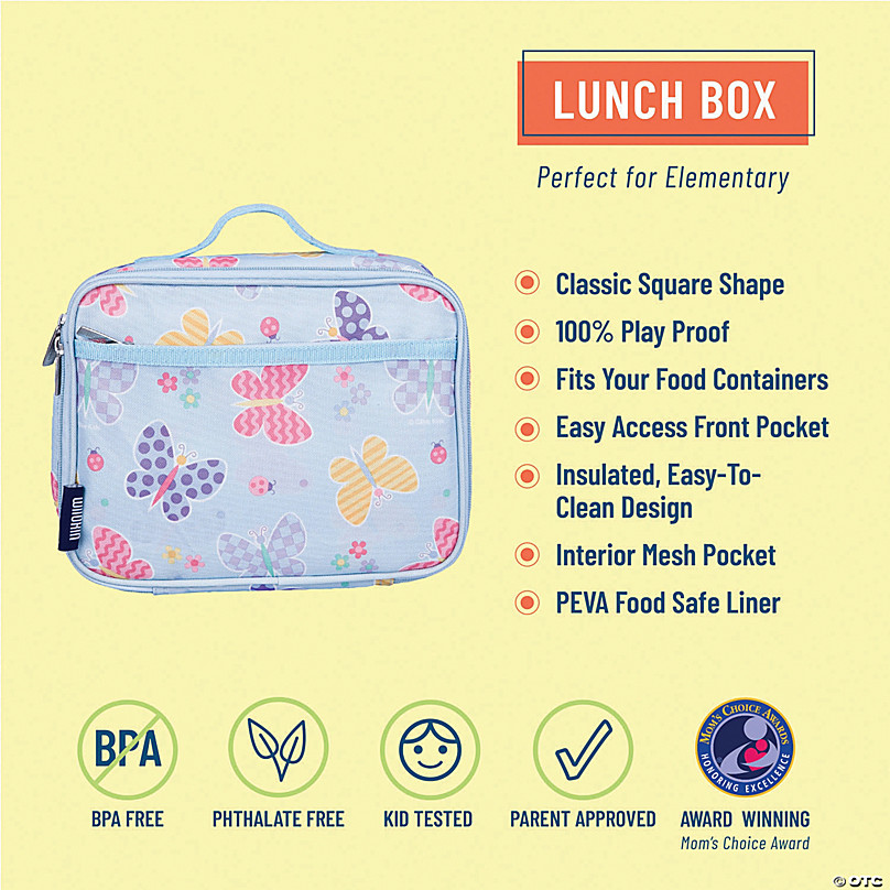 Butterfly Zoo Insulated Kids Lunch Bag