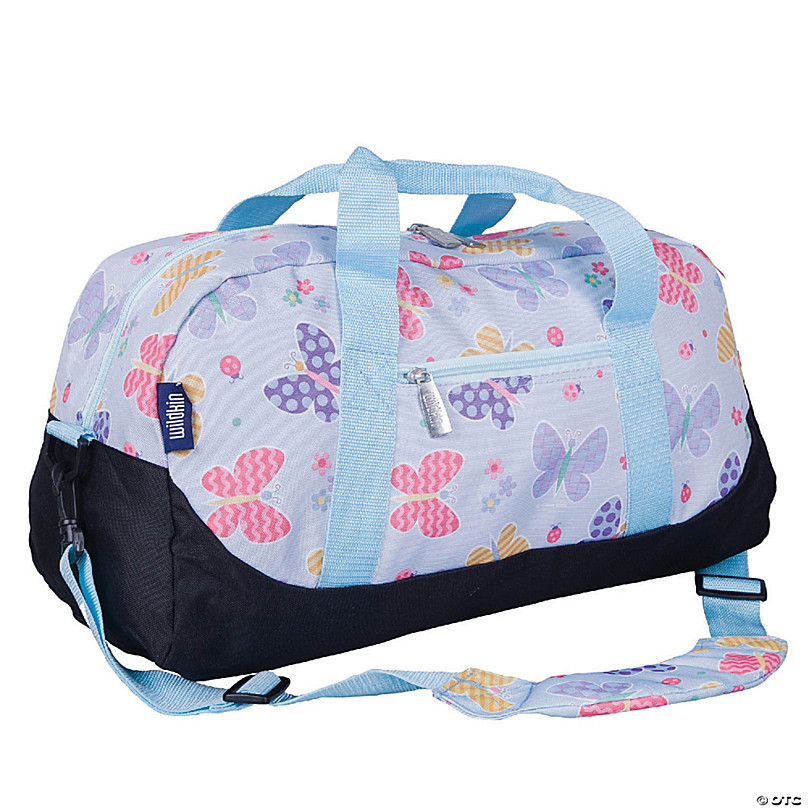Wildkin Kids Weekender Travel Duffel Bags for Boys & Girls (Wild Horses)