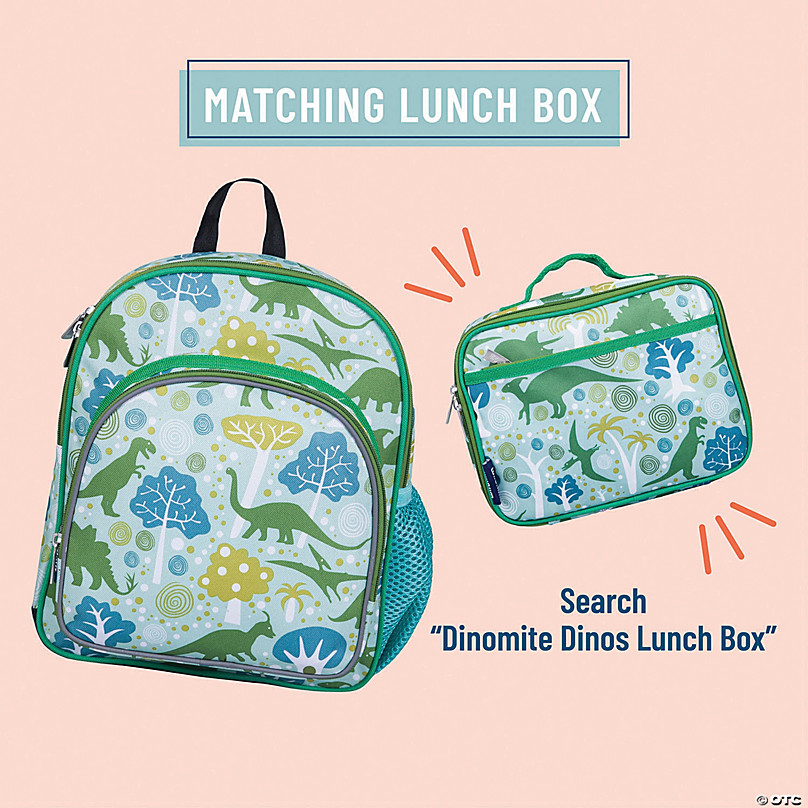 Wildkin: Dinosaur Embroidered Lunch Box