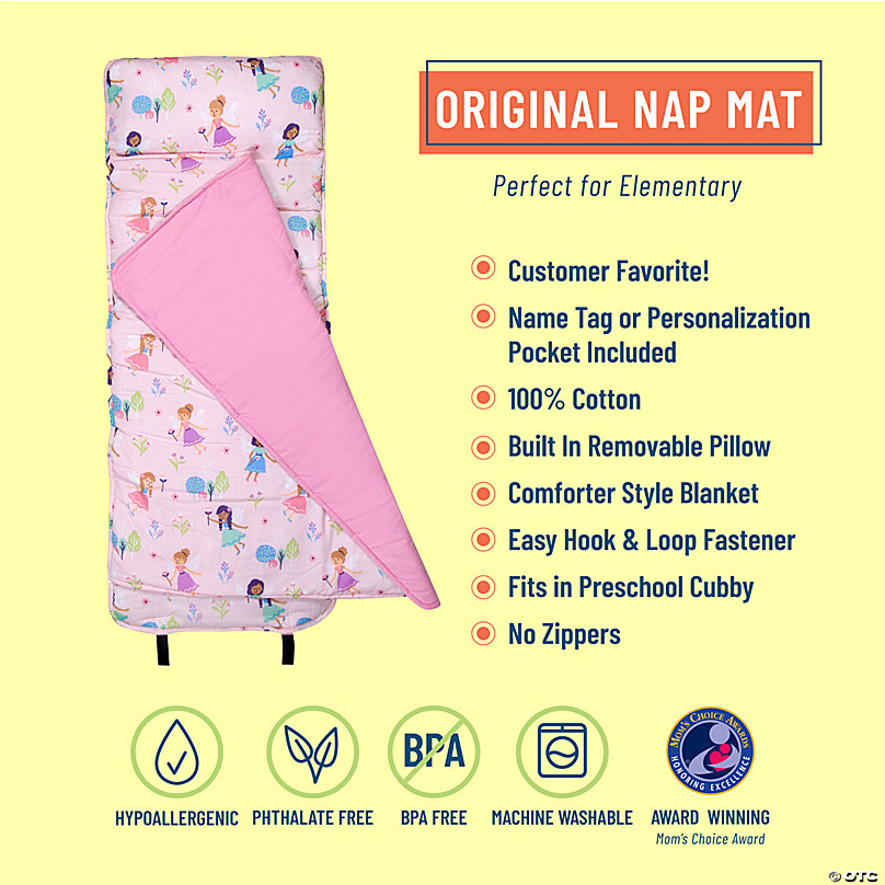 Wildkin Fairy Garden Original Nap Mat | Oriental Trading