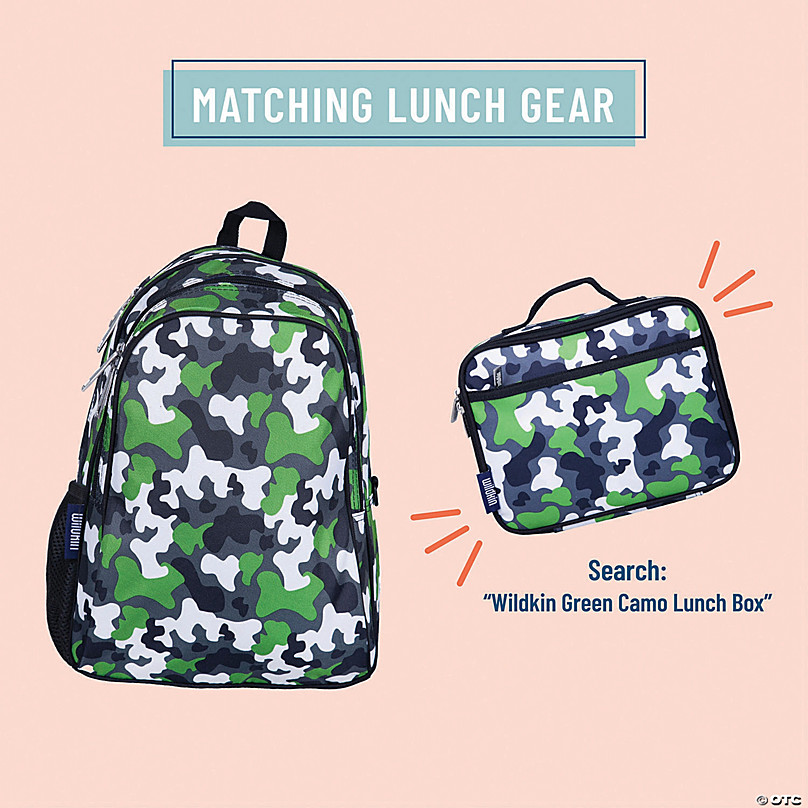 Wildkin Blue Camo Lunch Box