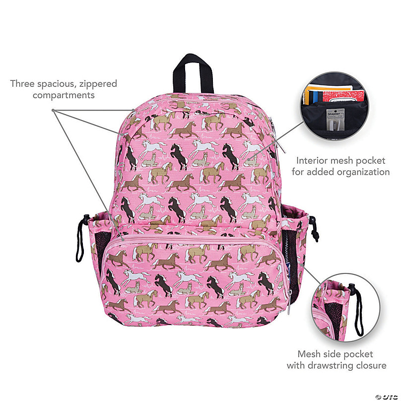 Wildkin Horses 15 Inch Backpack | Oriental Trading