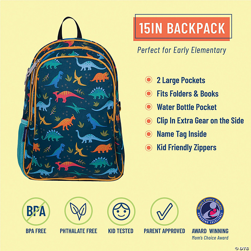 15-inch Dinosaur Backpack