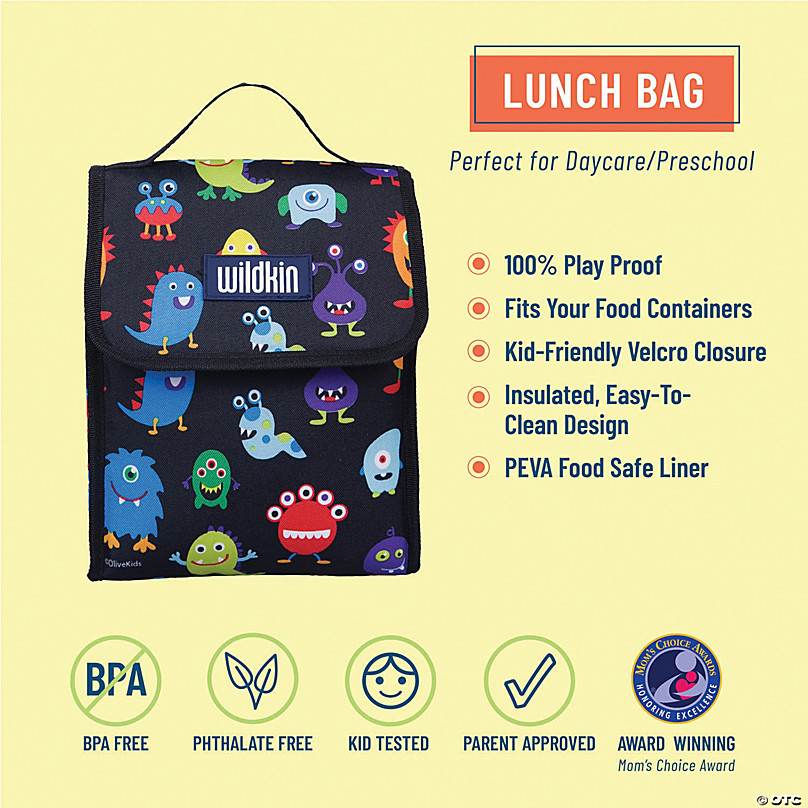 Wildkin Kids Insulated Lunch Box Bag (Under Construction)