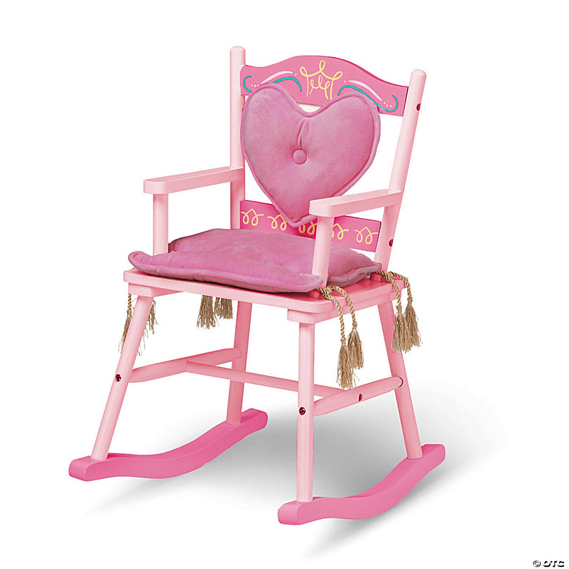 pink camo rocking chair