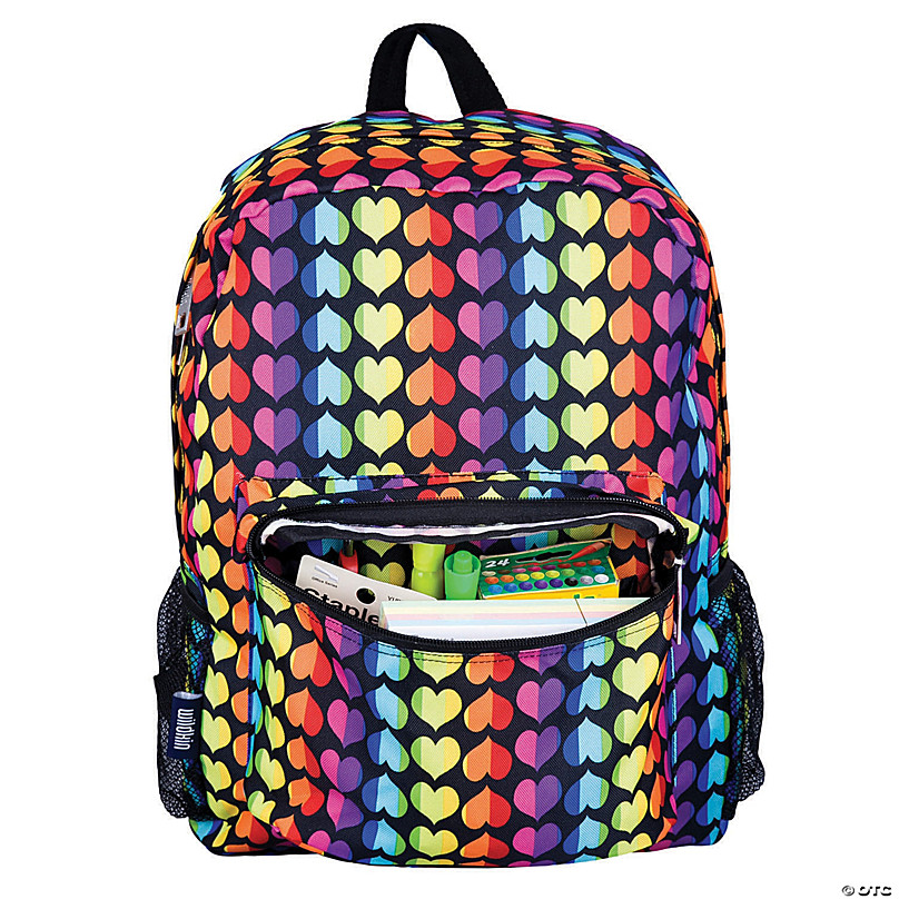 Wildkin Rainbow Hearts 16 inch Backpack