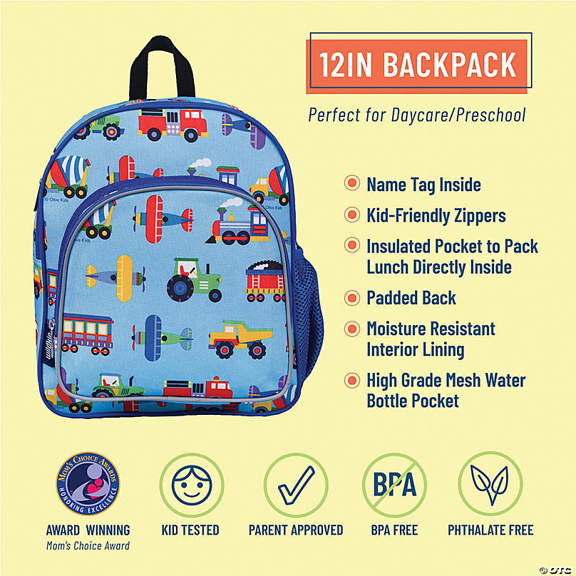 Wildkin Under Construction 15 Inch Backpack | Oriental Trading